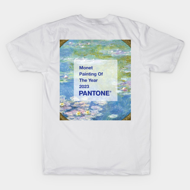 PANTONE MONET - Claude Monet's Water Lilies (1908) by Claude Monet by theartistmusician